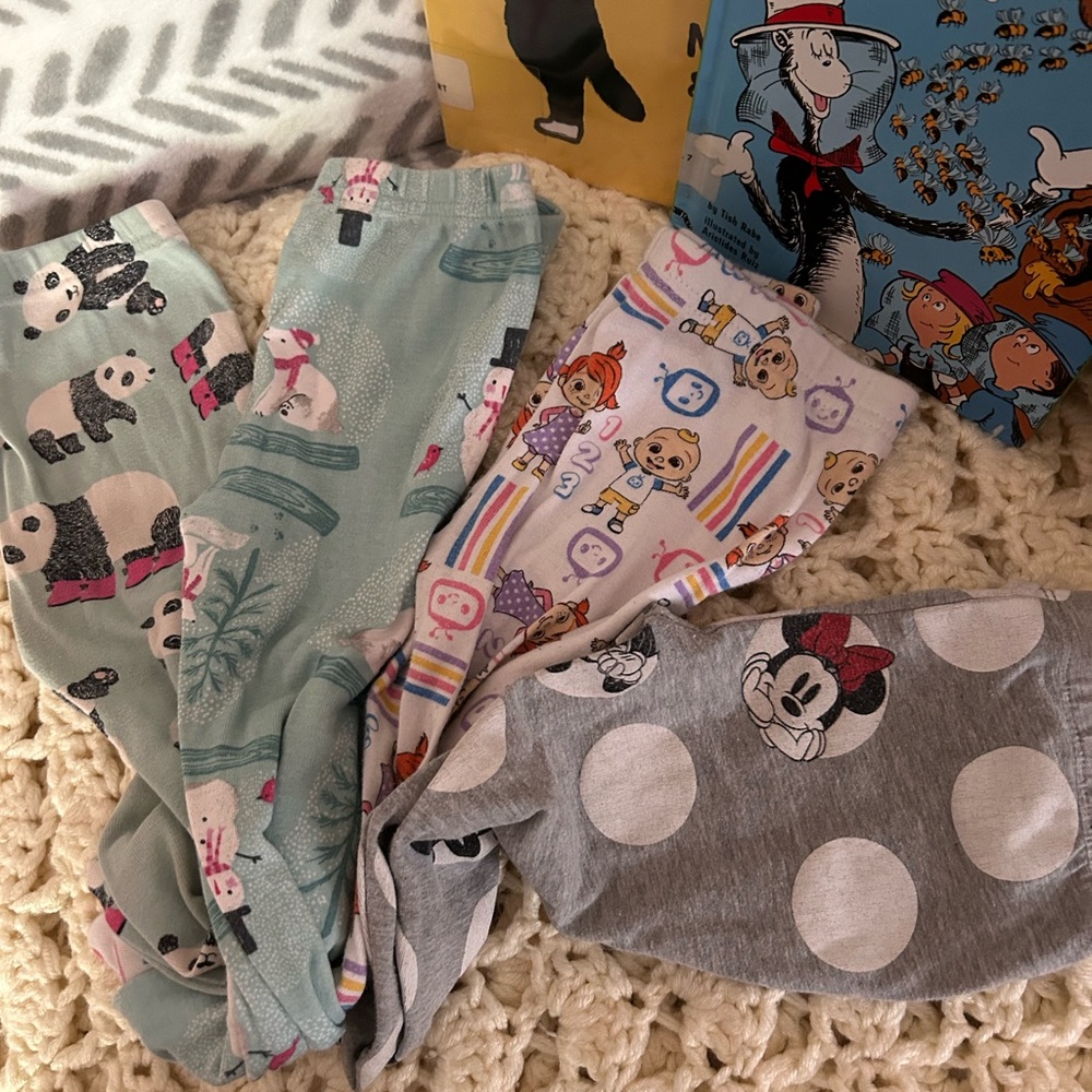 Carter's Kids Pajama Bottoms - Multicolor